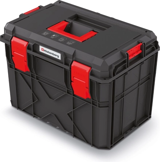 Modulaarne tööriistakohver X-Block Pro, 546 × 380 × 407 mm, must