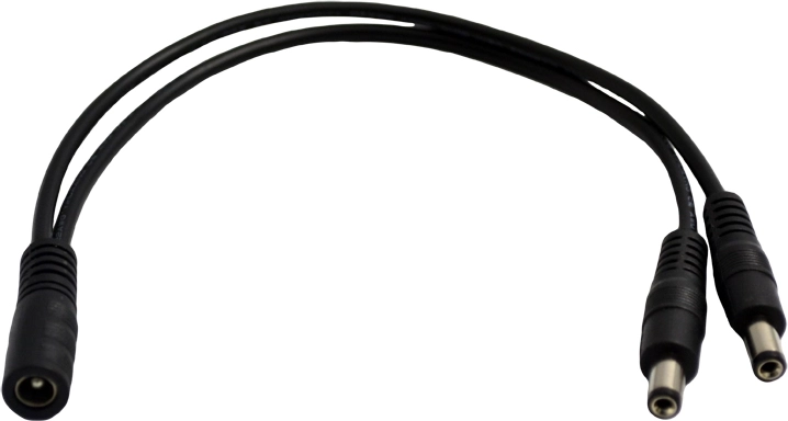 Solighti LED-ribade toitejaotur 5,5 × 2,1 mm (1 × pesa 2 × pistikule)