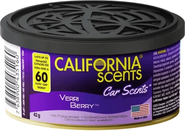 Auto lõhnastaja California Scents Verri Berry – mustikas
