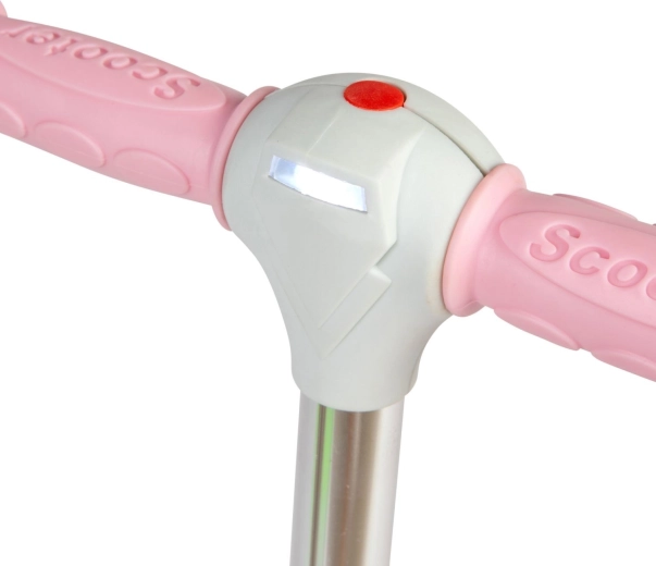 Adjustable handlebars and light with 3 modes