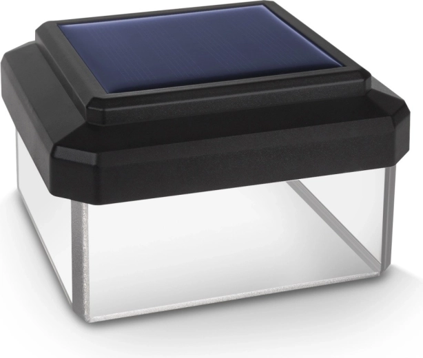 Greenblue GB127 päikeseenergial töötav LED-valgusti postile 80 × 80 mm
