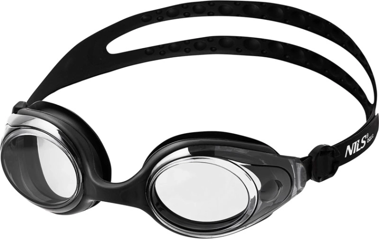Ujumisprillid NILS Aqua, mustad