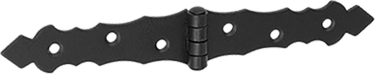 Prantsuse dekoratiivhing 200 × 34 × 2 mm, must