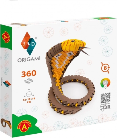 Alexander loovkomplekt Origami 3D – kobra