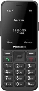Panasonic KX-TU260 4G mobiiltelefon eakatele must