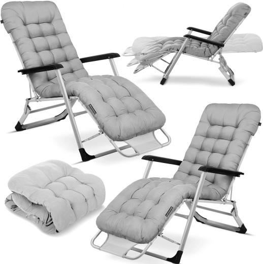 Kokkupandav aiapuhketool Sofotel ChillWell polstriga, komplekt 2 tk, hall