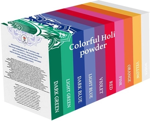 10 colors in one pack