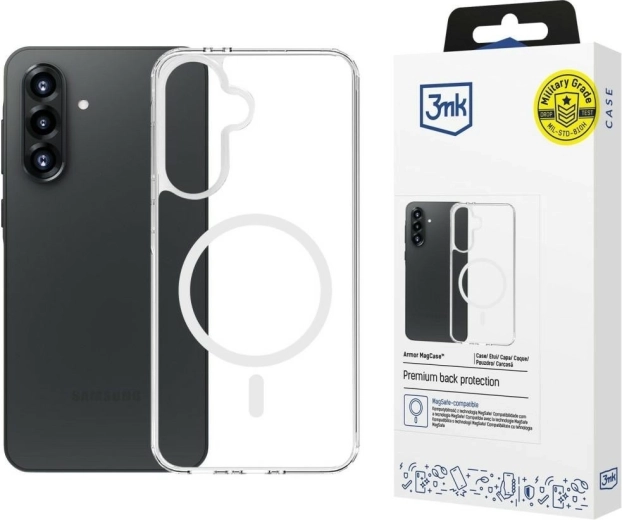 3mk Armor MagCase läbipaistev ümbris Samsung A27 5G-le