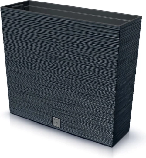 Garden planter with insert 58 cm, anthracite