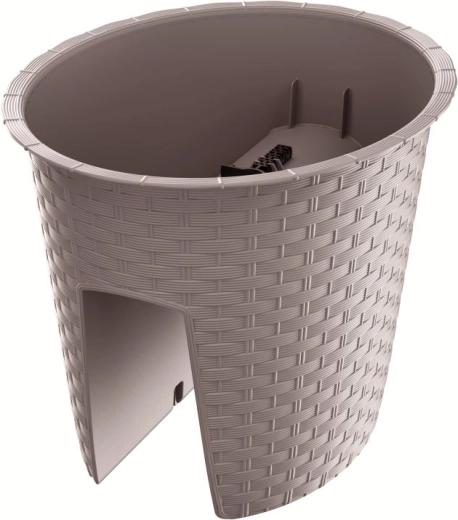 Ratolla Oval rõdukast 29,8 cm moka värvi