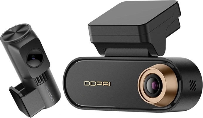 DDPAI N5 Pro kahekanaliline autokaamera (esi + taga)