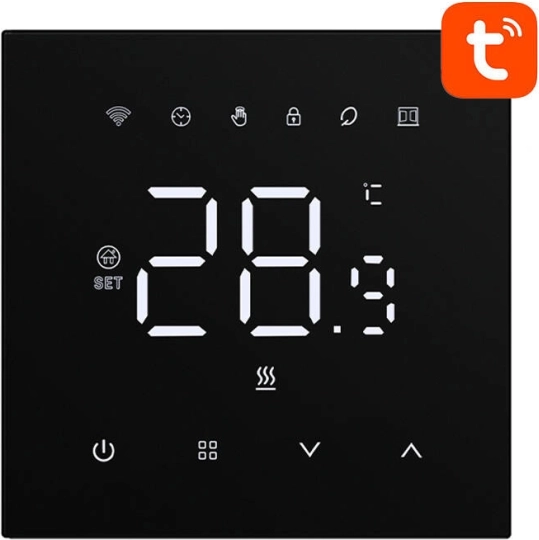 Nutikas termostaat Avatto gaasikatlale Wi‑Fi 3A