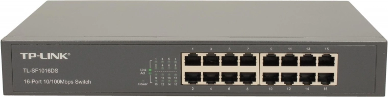 Lüliti TP-LINK TL-SF1016DS 16 porti 10/100Mbps