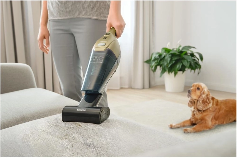 Handheld vacuum cleaner and Cat & Dog Mini brush
