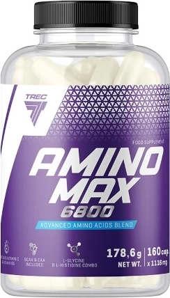Trec Amino Max 6800 – aminohapped kapslites (160 kapslit)