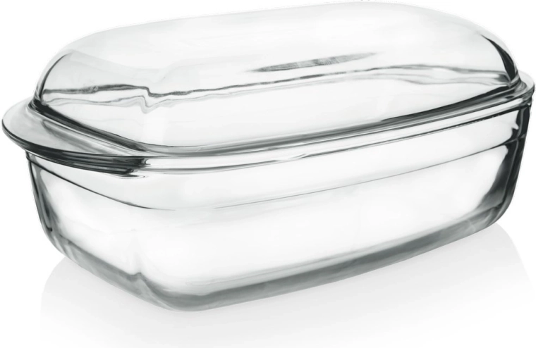 Klaasist ahjuvorm kaanega 2,9 l, 32,5 × 19 × 13 cm