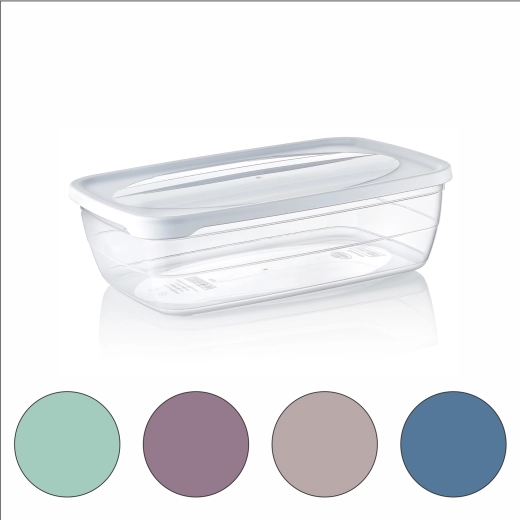 Ristkülikukujuline toidukarp Trend Box 0,6 l