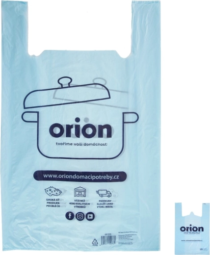 RM promotional plastic T-shirt bag SK/CZ 40 × 66 cm