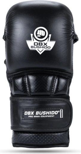 Premium MMA kindad DBX Bushido Warrior, mustad – Standard