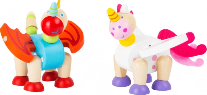 Painduv puidust figuur Small Foot – Ükssarvik