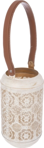 Practical decorative faux leather element