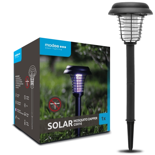 Modee päikeseenergial töötav LED-lamp sääskede vastu GS016 40 cm