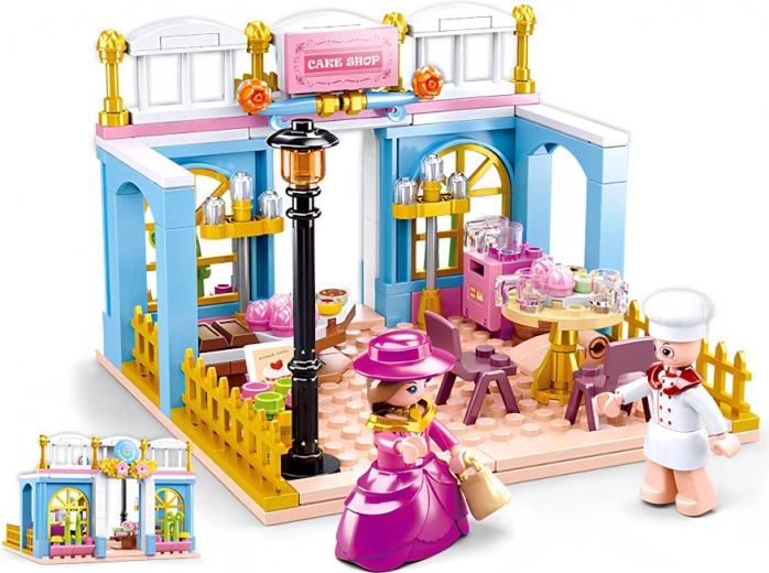 Ehituskomplekt Sluban Girl's Dream Village – ajalooline pagarikoda