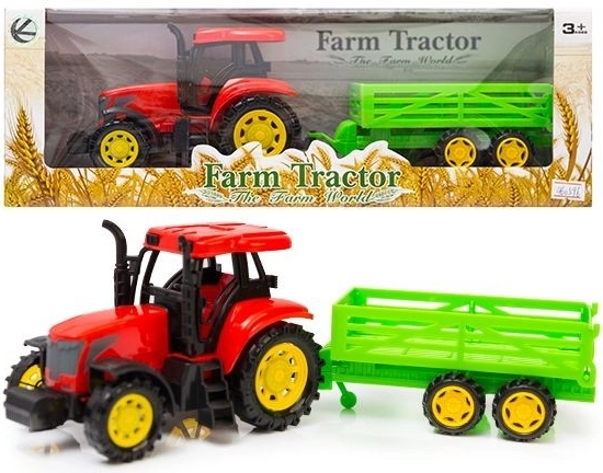 Traktor haagisega – 1 tk