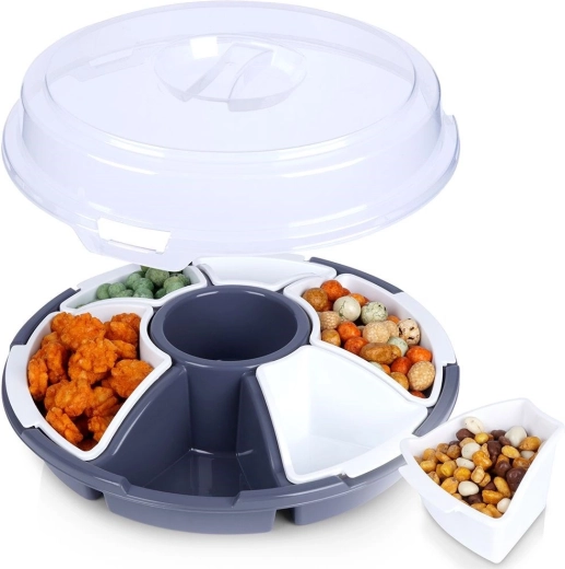 Serving plate with lid 33 cm