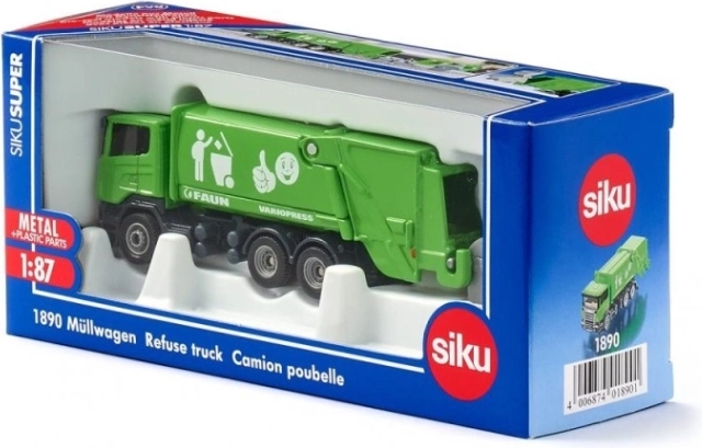 Metallist prügiauto mudel 1:87