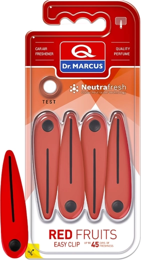 Dr. Marcus Easy Clip autoõhuvärskendaja Red Fruits
