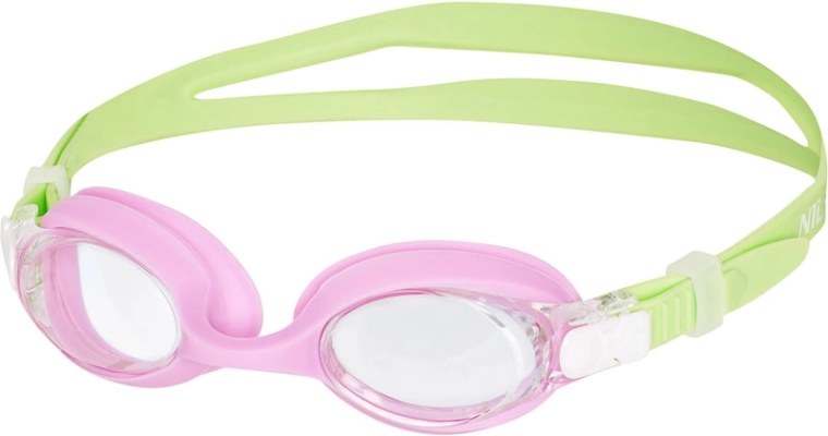 Laste ujumisprillid NILS Aqua NQG700AF roheline‑roosa