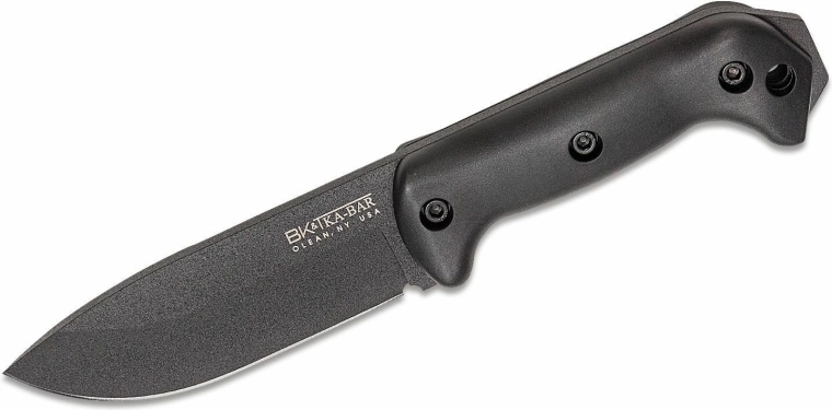 Välinoaga nuga KA-BAR Becker Companion 13,3 cm, must, Zytel, vutlar