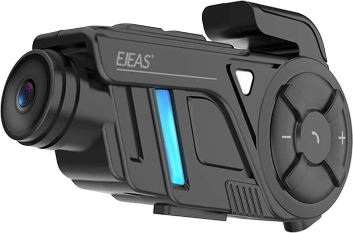 Motorratta intercom EJEAS K1Pro 2K kaameraga ja Mesh 3.0-ga