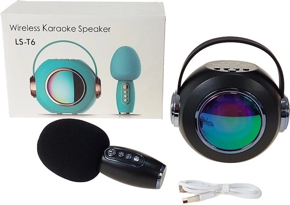 Kaasaskantav Bluetooth-kõlar mikrofoniga 14 cm
