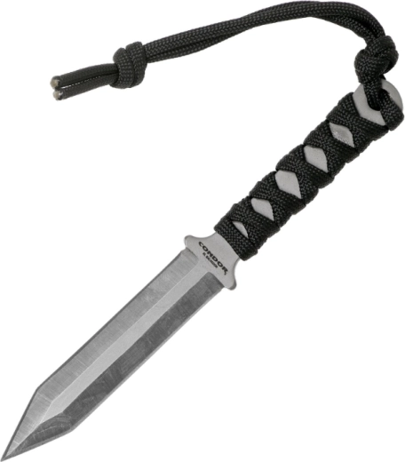 Condor Gladius kaelanuga 8 cm paracordi ja plasttupiga
