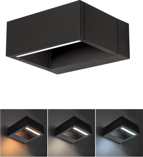 Solight LED väliseinavalgusti Ragusa 7 W, 450 lm, 3 CCT