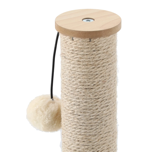 Jute pillar for healthy scratching