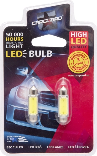 LED torupirn 36 mm 12 V 3 W 6000 K