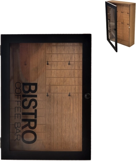 Puidust võtmekapp Bistro pruun