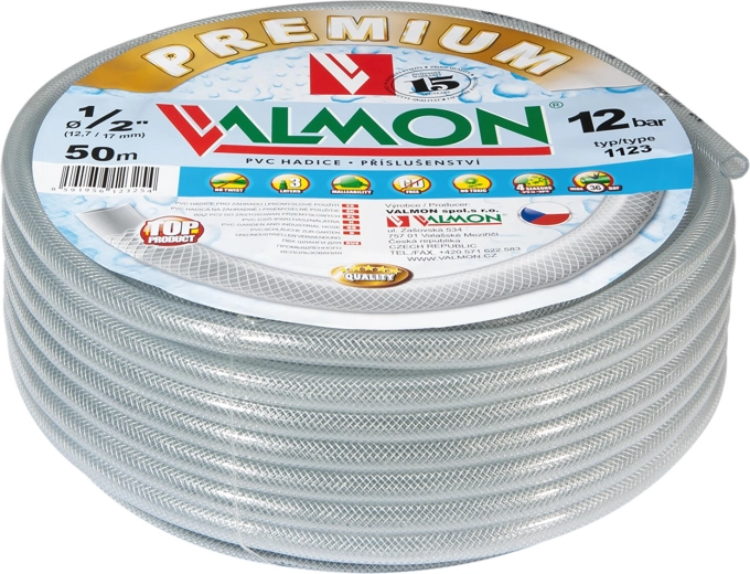 Läbipaistev PVC aiavoolik 3/4" (19 mm) – 10 m