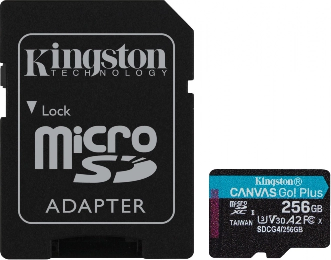 Kingston Canvas Go! Plus microSD-kaart 256GB