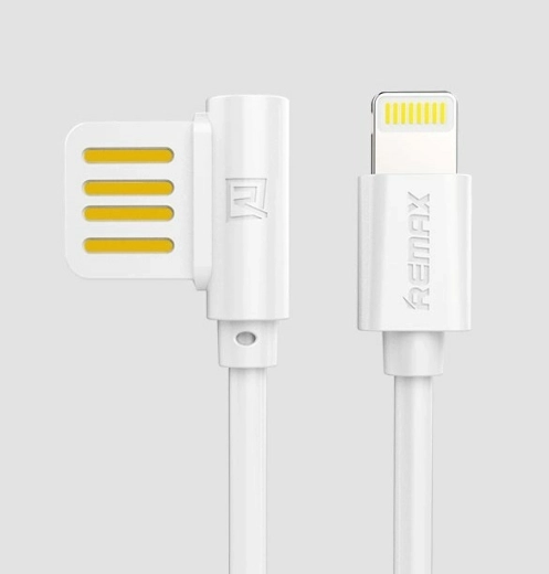 REMAX RC-075i Lightning-andmekaabel 1 m valge