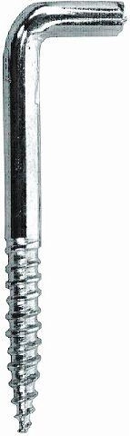 Keermega klamber ristpeakruviga 5,2 × 40 mm, tsingitud (100 tk)