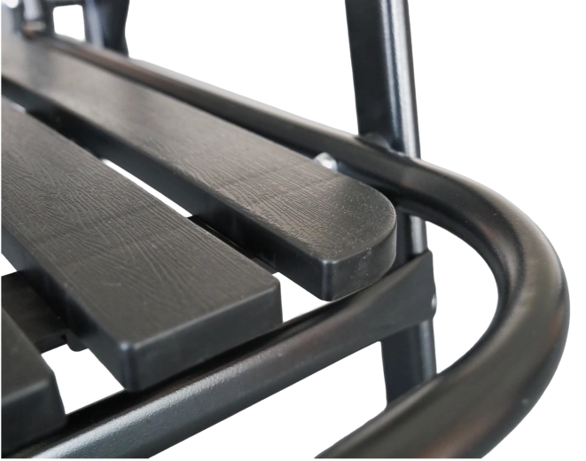 Comfortable seating with armrests