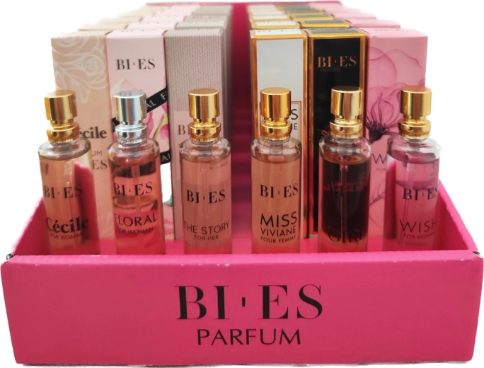 Parfüümikomplekt 15 ml 36 tk + 6 testerit BI-ES