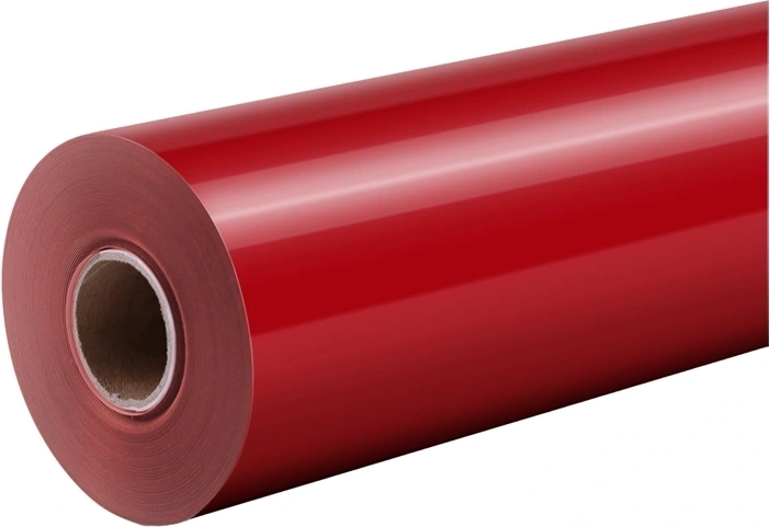 HTVRONT Pure termotransferkile 30,5 cm × 1,8 m punane