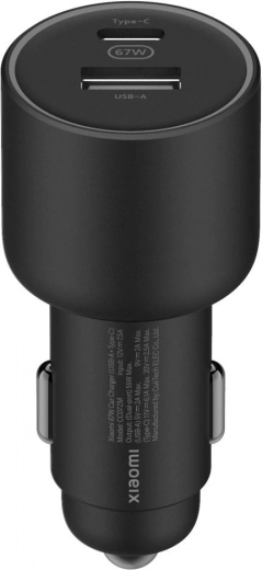Mi 67 W juhtmevaba USB-C ja USB-A autolaadija