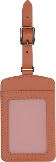 Solight luggage locator compatible with Apple Find My (PU tag with name card holder) - 1 piece