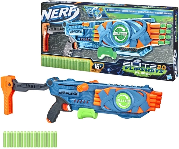 NERF Elite 2.0 Flipshots Flip-16 vahtnoolepüstol